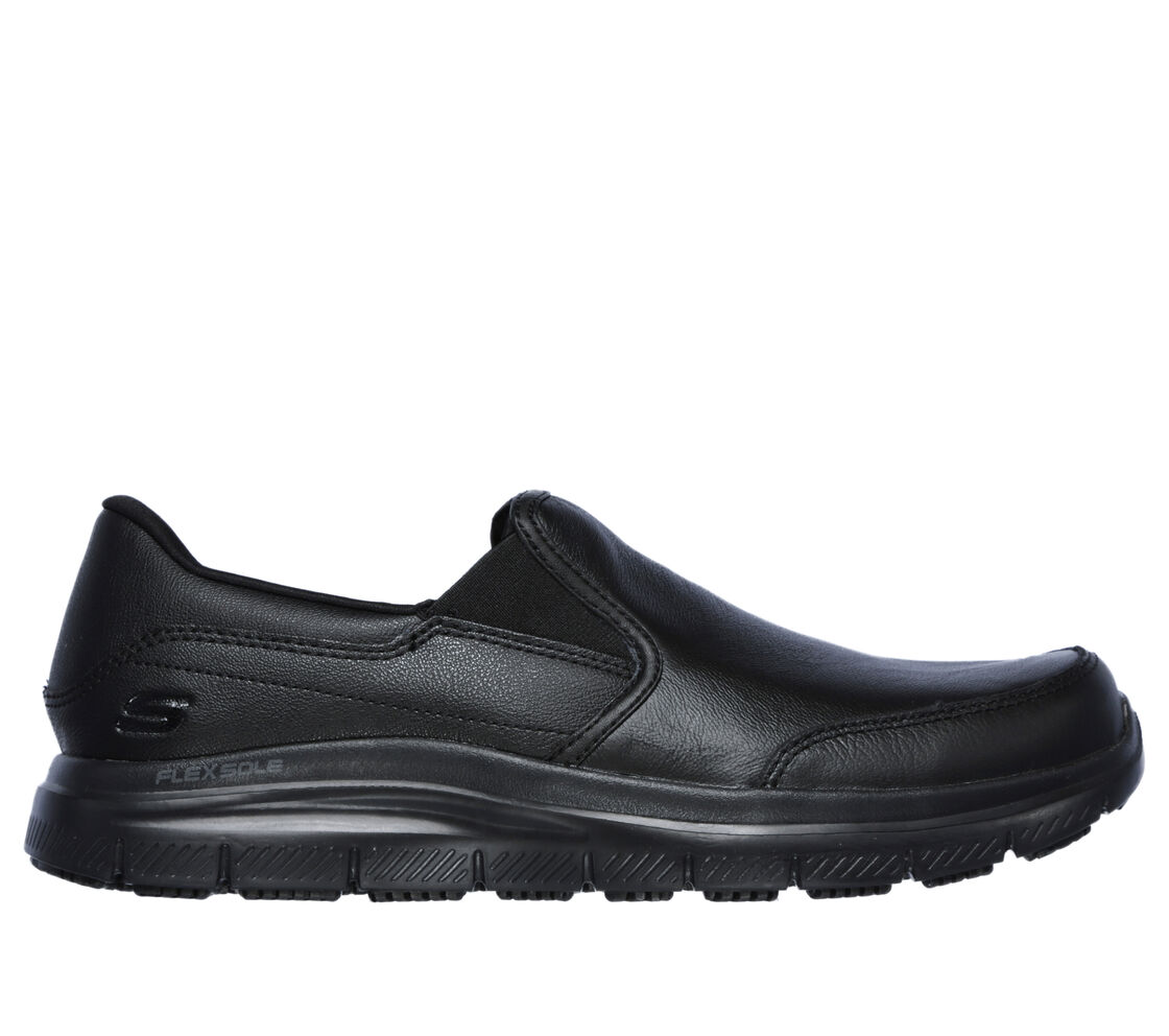 Black Skechers 77040 Skechers Men's 77040 Flex Advantage SR Work Shoes