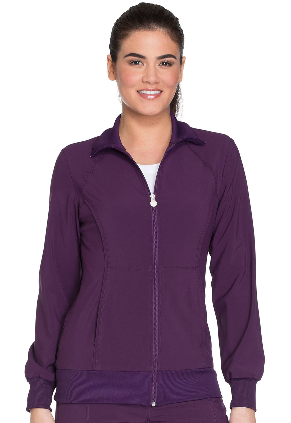 2391A Women's Zip Front Warm-Up Jacket