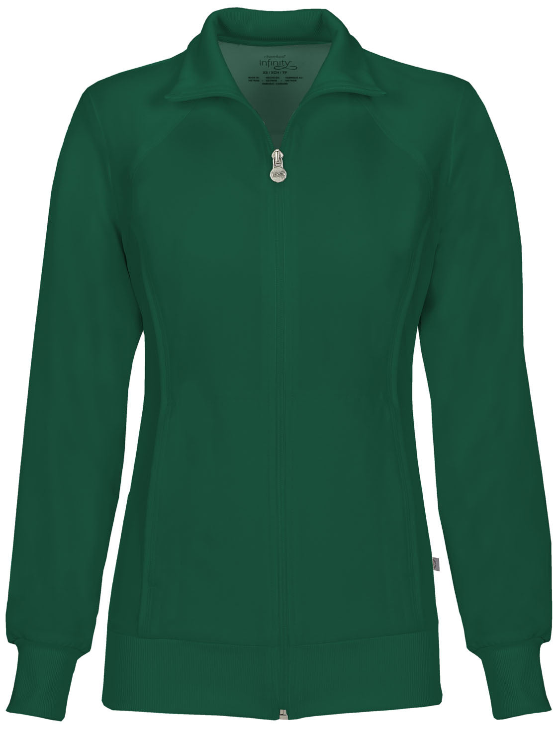 2391A Women's Zip Front Warm-Up Jacket