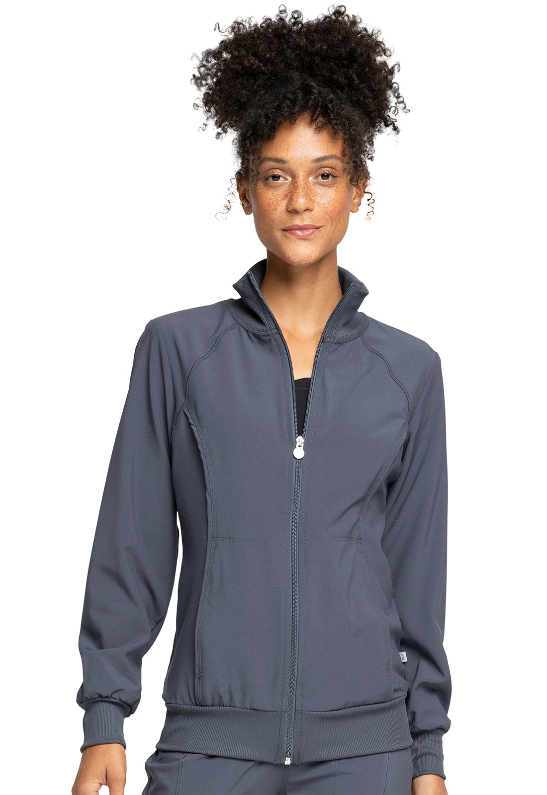 2391A Women's Zip Front Warm-Up Jacket