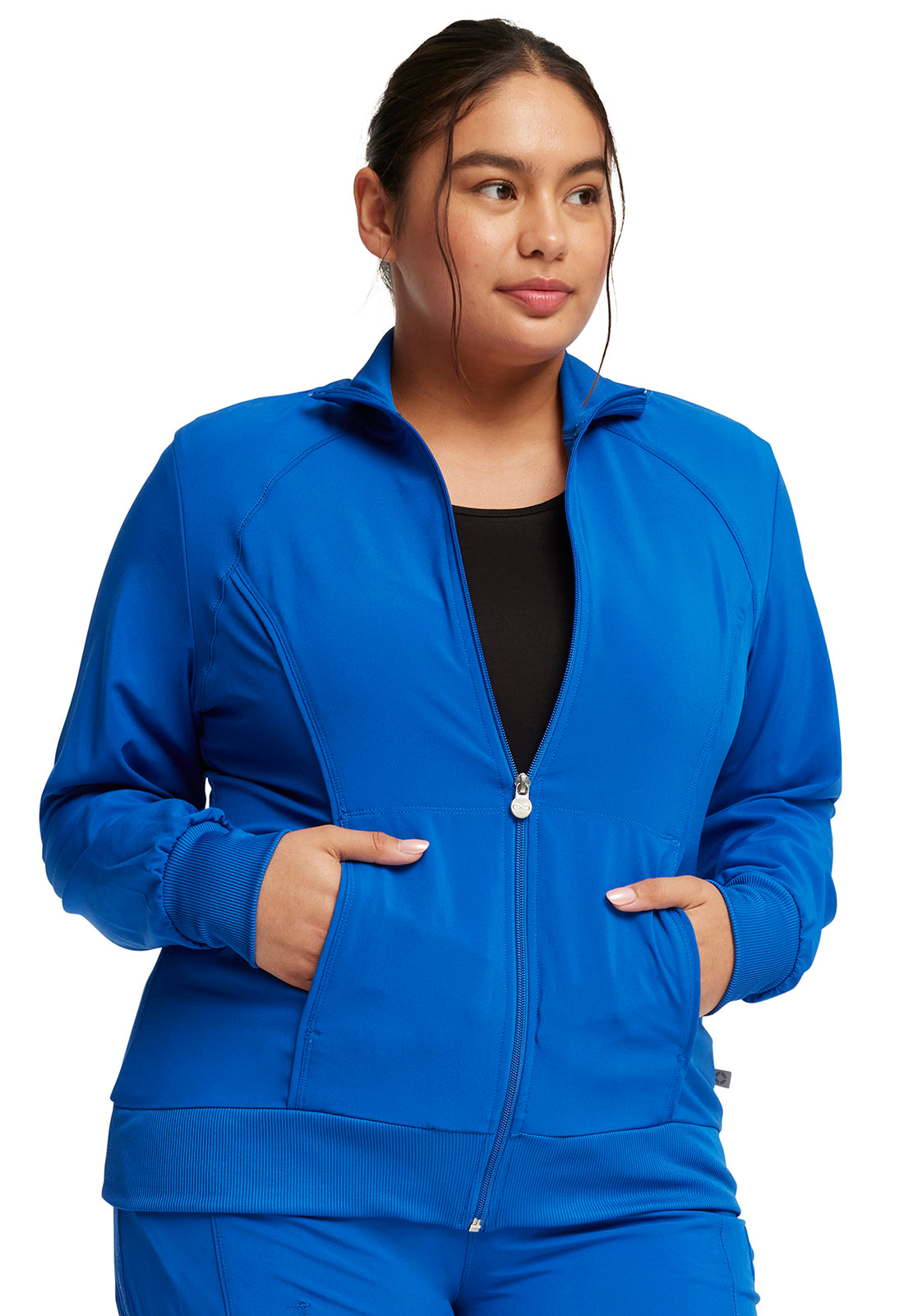 2391A Women's Zip Front Warm-Up Jacket