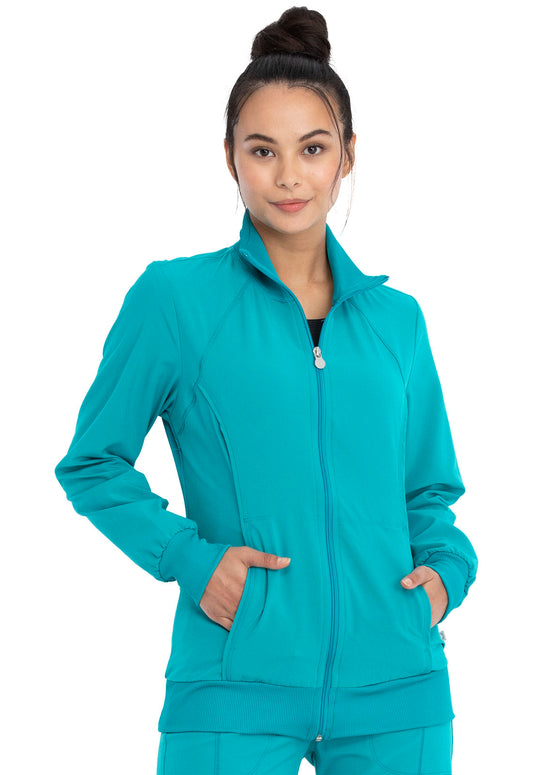 2391A Women's Zip Front Warm-Up Jacket