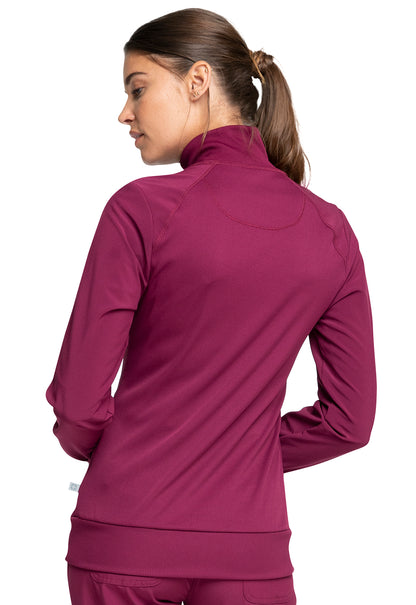 2391A Women's Zip Front Warm-Up Jacket