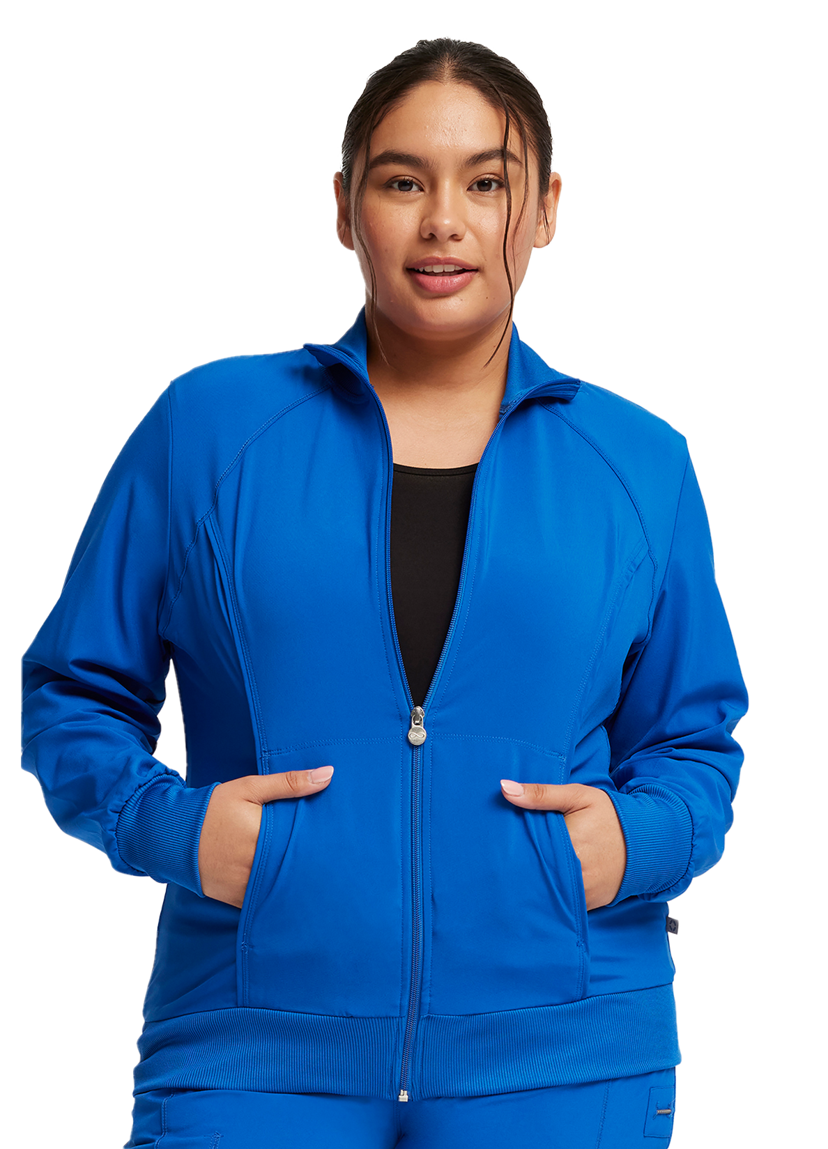 2391A Women's Zip Front Warm-Up Jacket