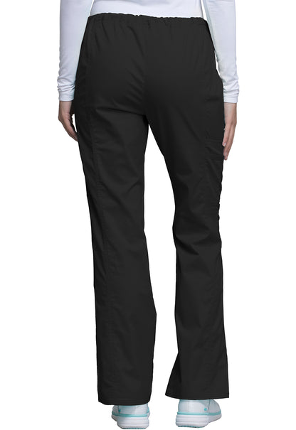 4044 Women's Mid Rise Drawstring Cargo Pant