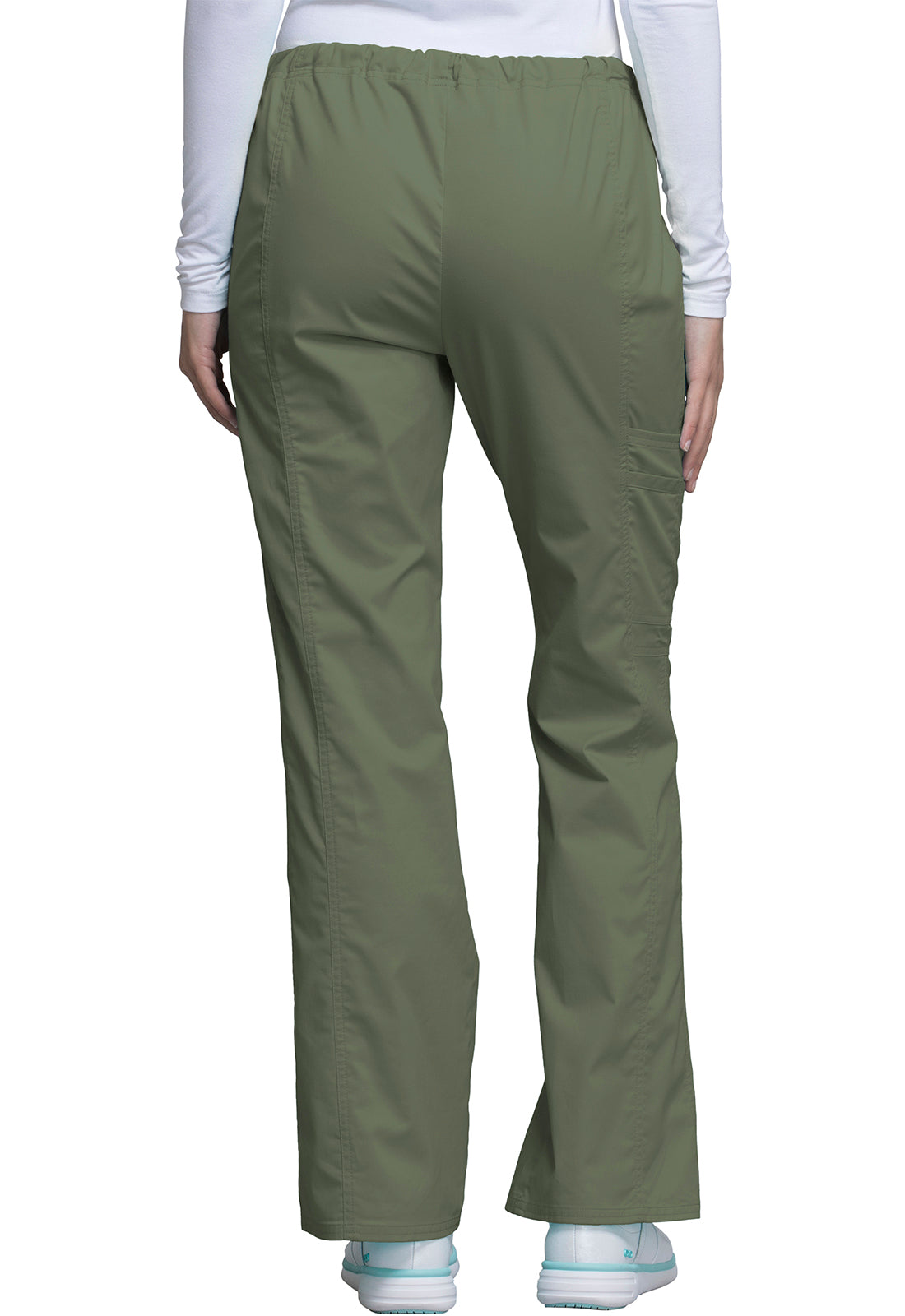 4044 Women's Mid Rise Drawstring Cargo Pant