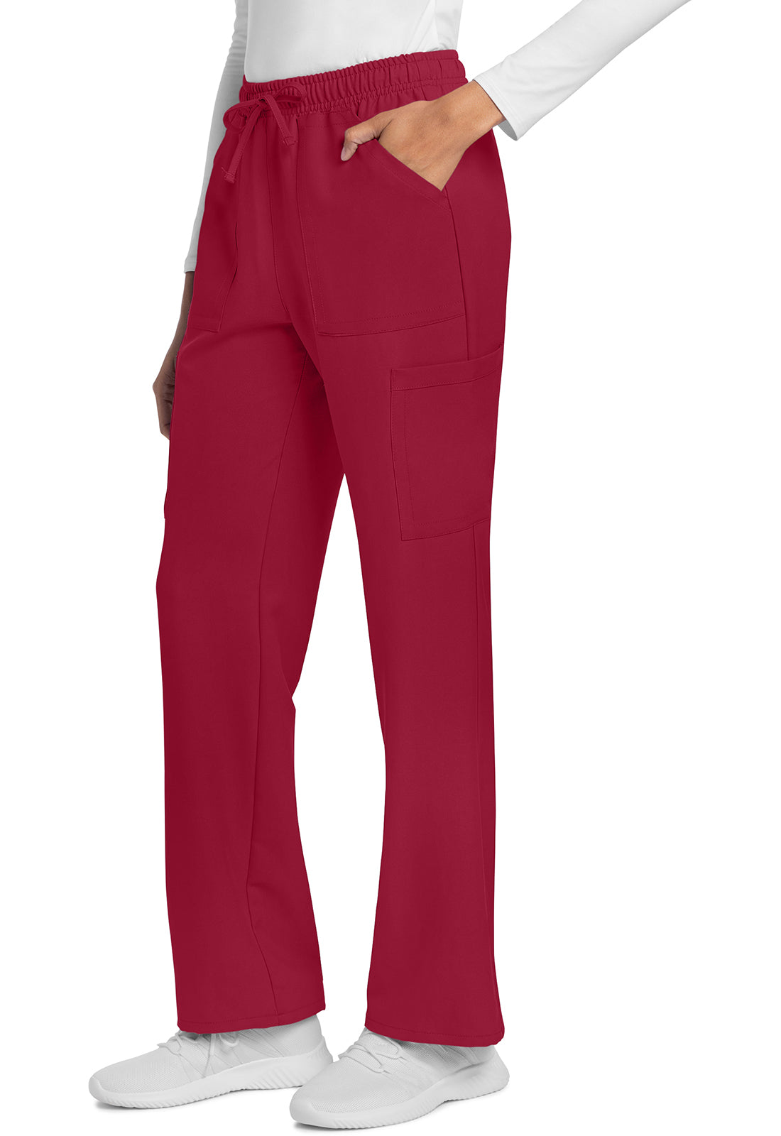 Women's Mid Rise Drawstring Cargo Trouser