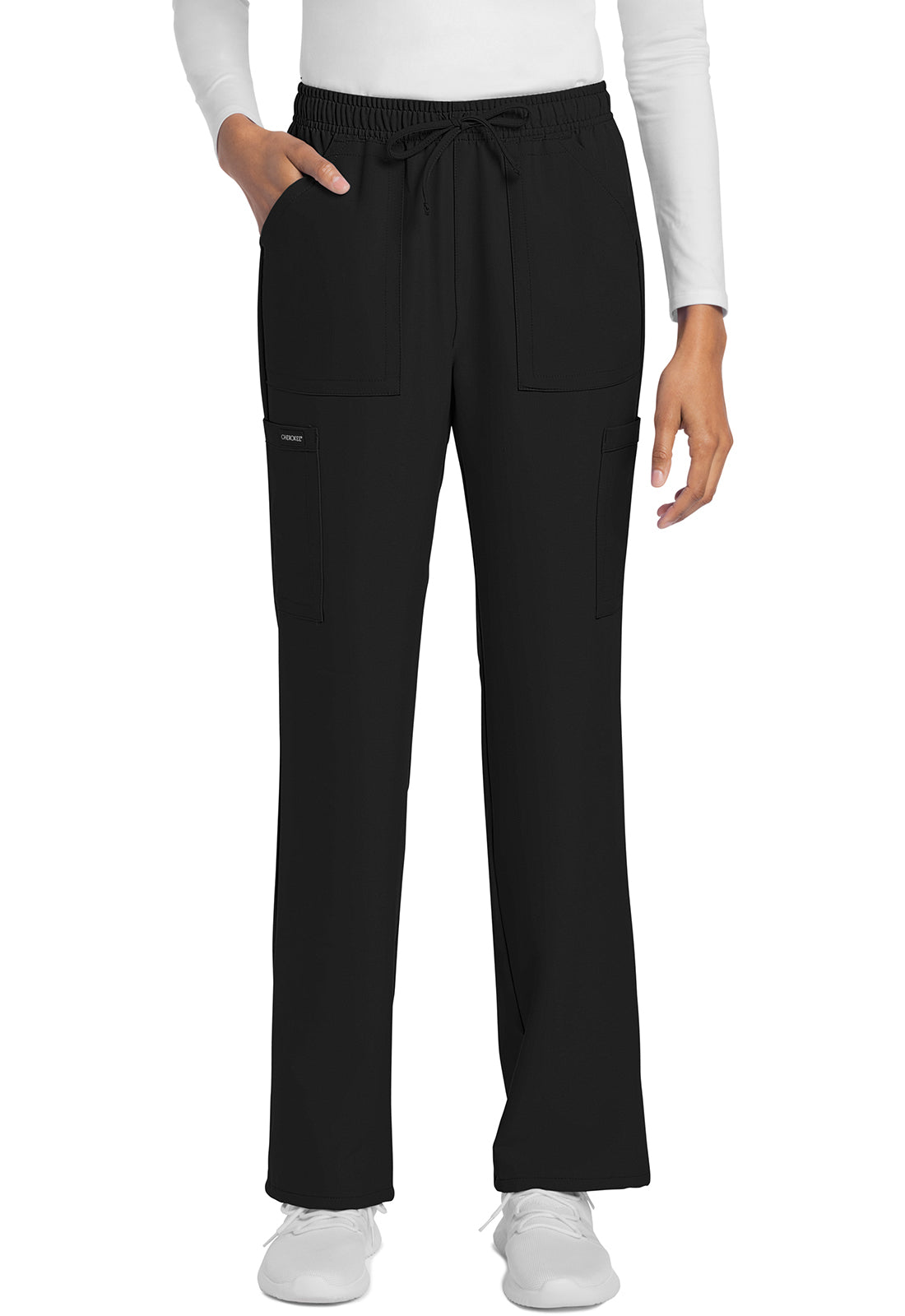 Women's Mid Rise Drawstring Cargo Trouser