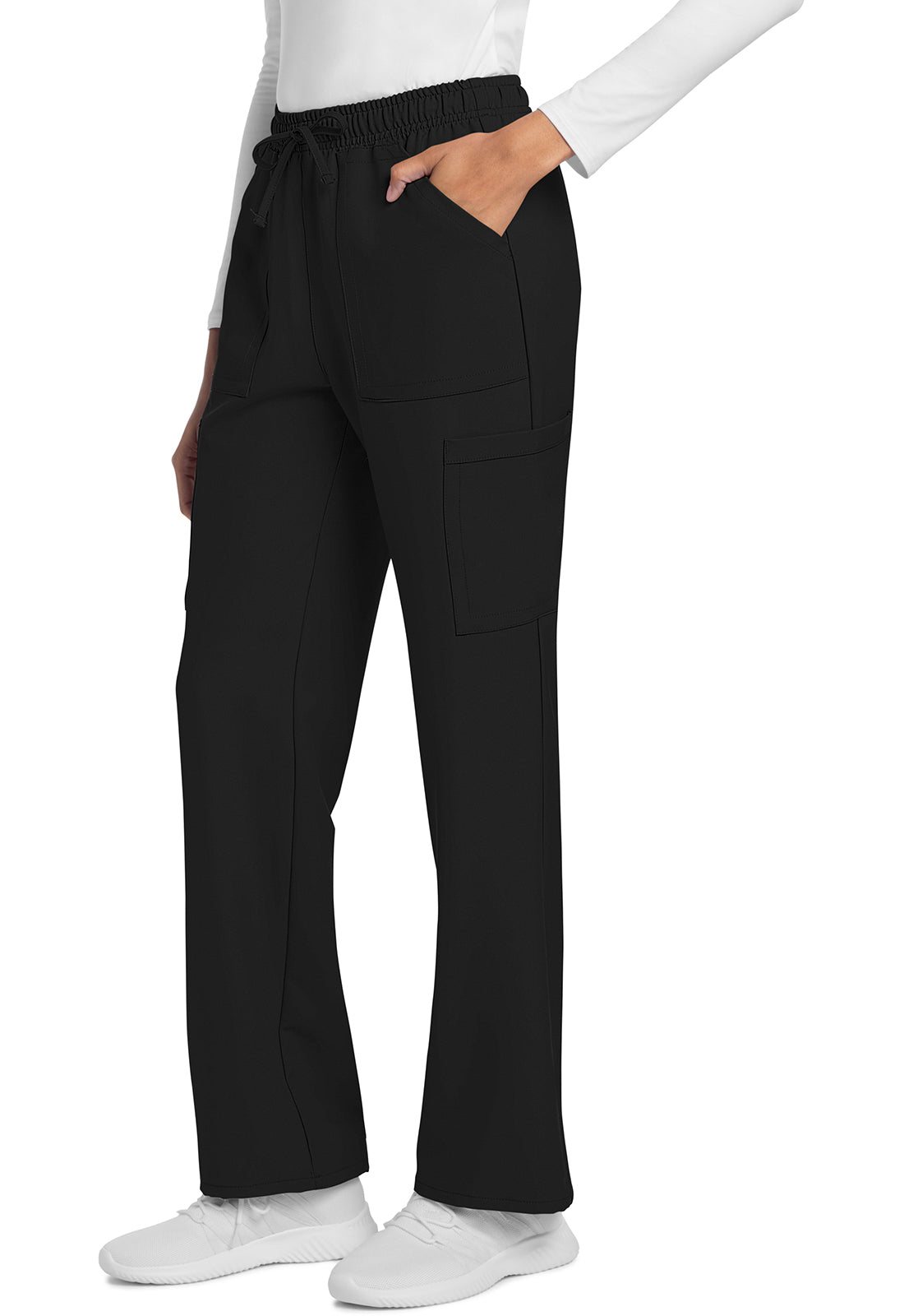 Women's Mid Rise Drawstring Cargo Trouser