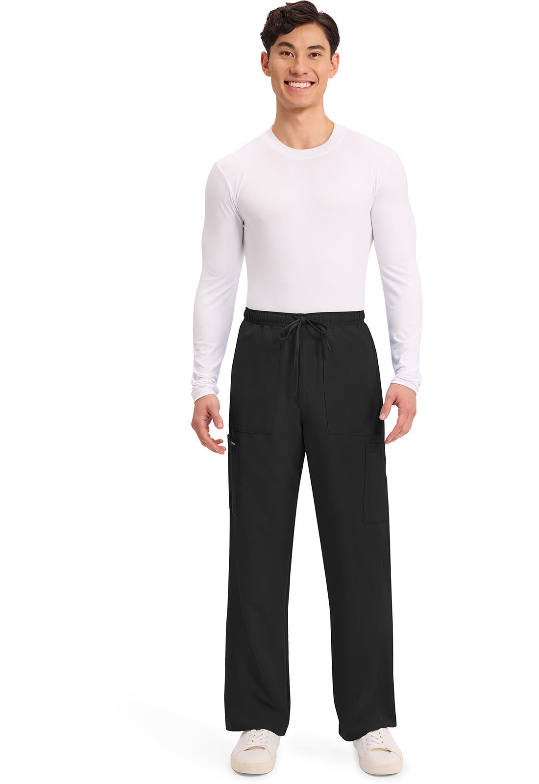 Men's Mid Rise Straight Leg Scrub Pant