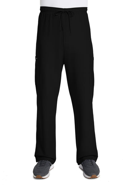 Unisex Mid Rise Drawstring Straight Scrub Pant