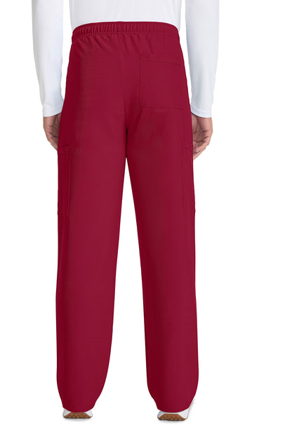 Unisex Mid Rise Drawstring Straight Scrub Pant