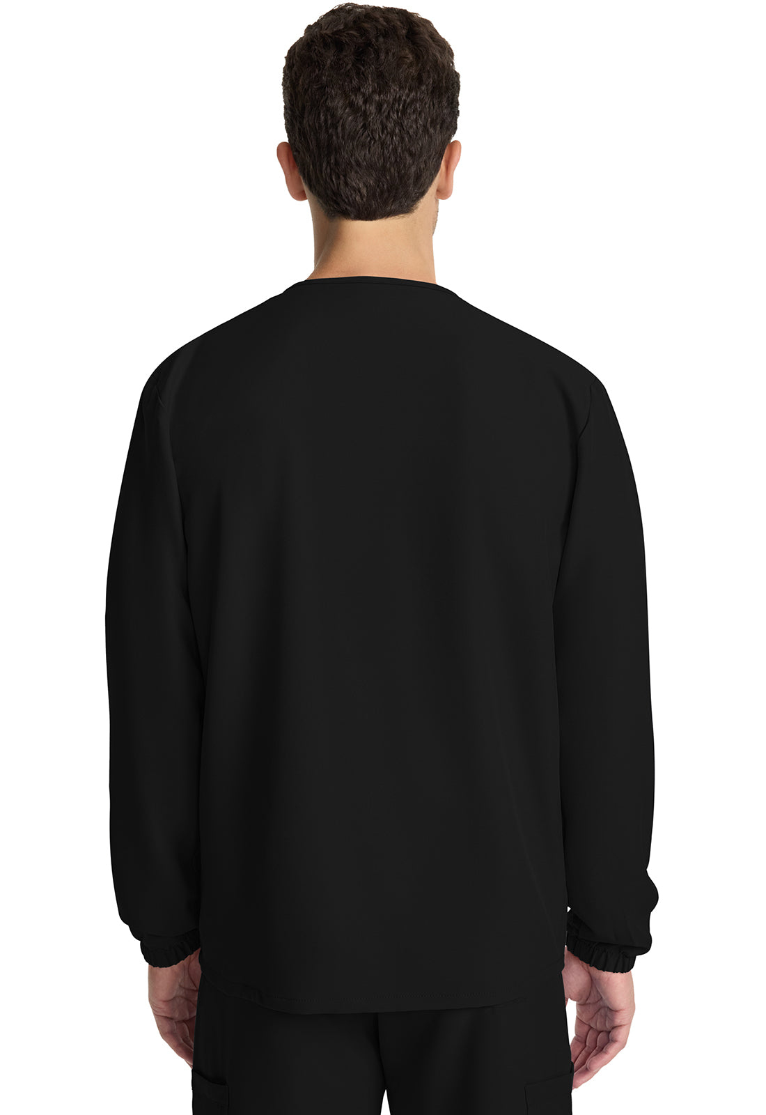 Unisex Snap-Front Warm Up Scrub Jacket