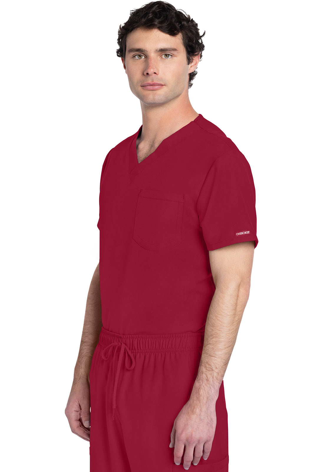 Unisex V-Neck Scrub Top