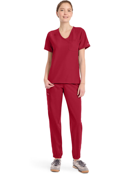 Women's Tuck-In V-Neck Scrub Top