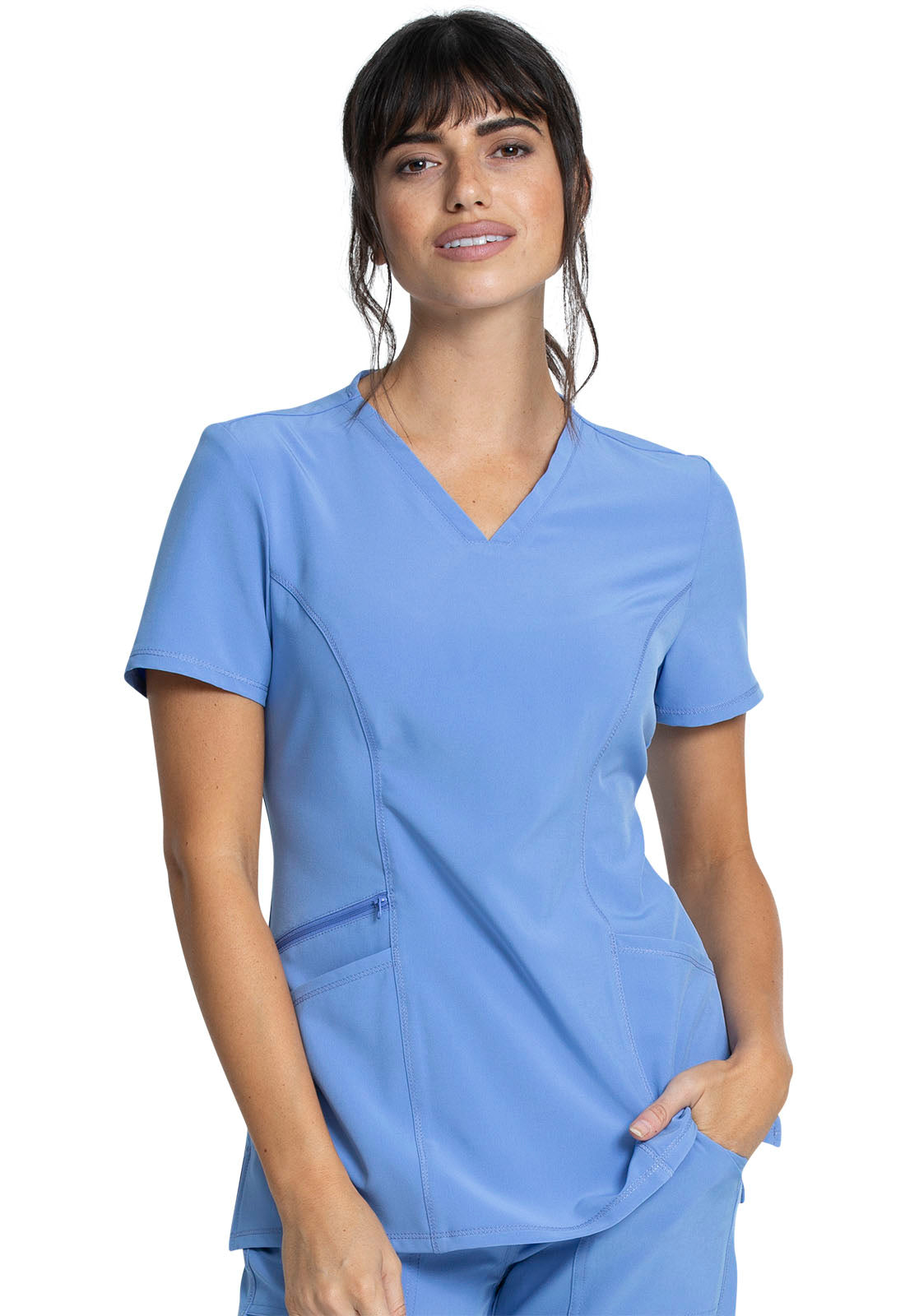 CKA684 Women's V-Neck Top