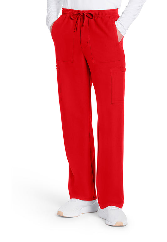 Men's Mid Rise Straight Leg Scrub Pant