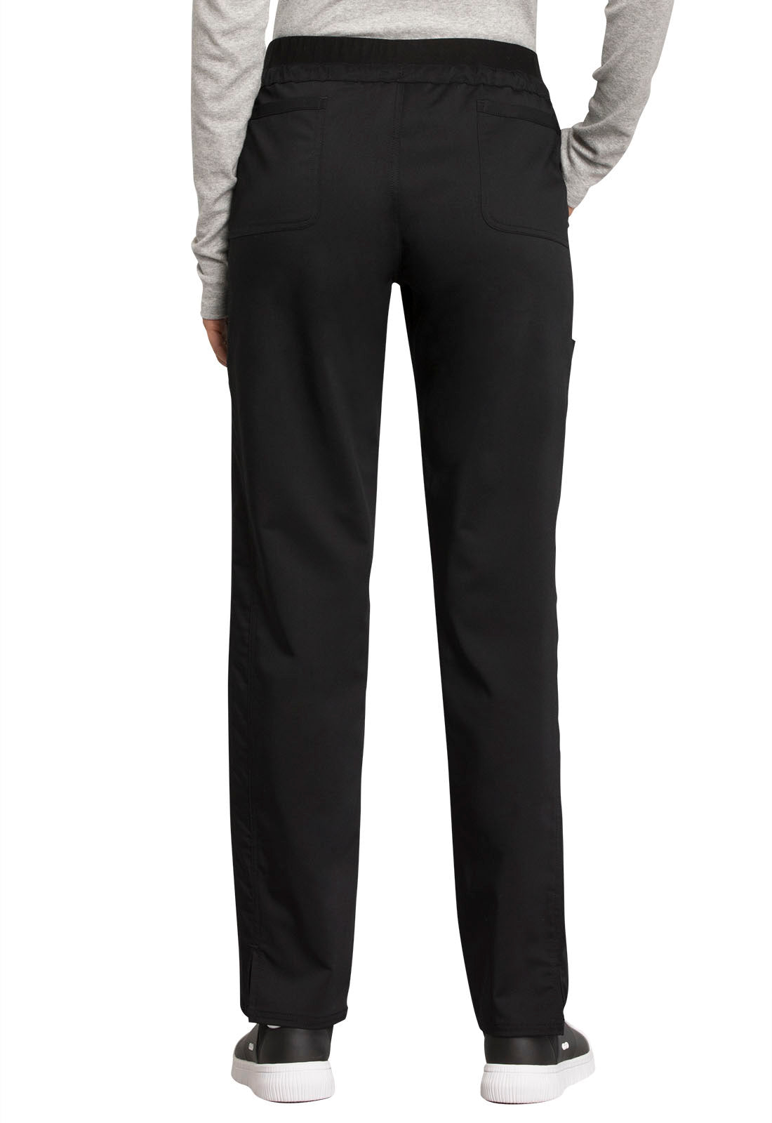 WW105 Women's Mid Rise Tapered Leg Drawstring Pant