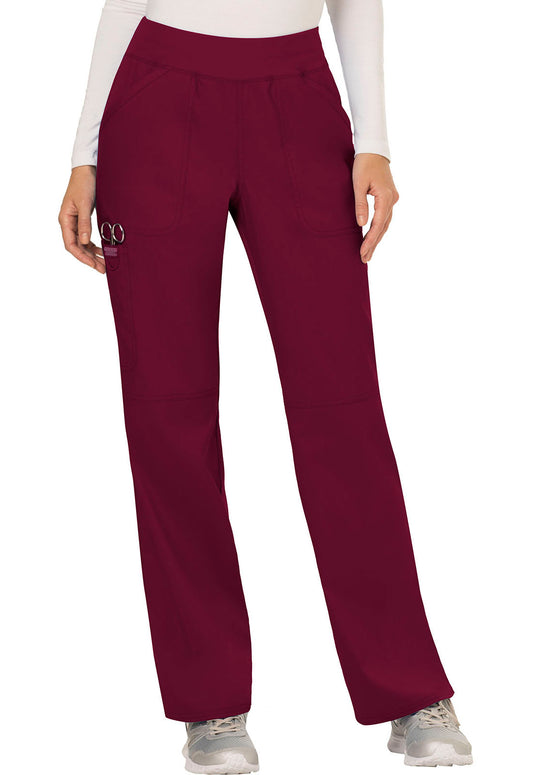 WW110 Women's Mid Rise Straight Leg Pull-on Pant