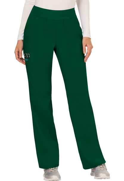 WW110 Women's Mid Rise Straight Leg Pull-on Pant