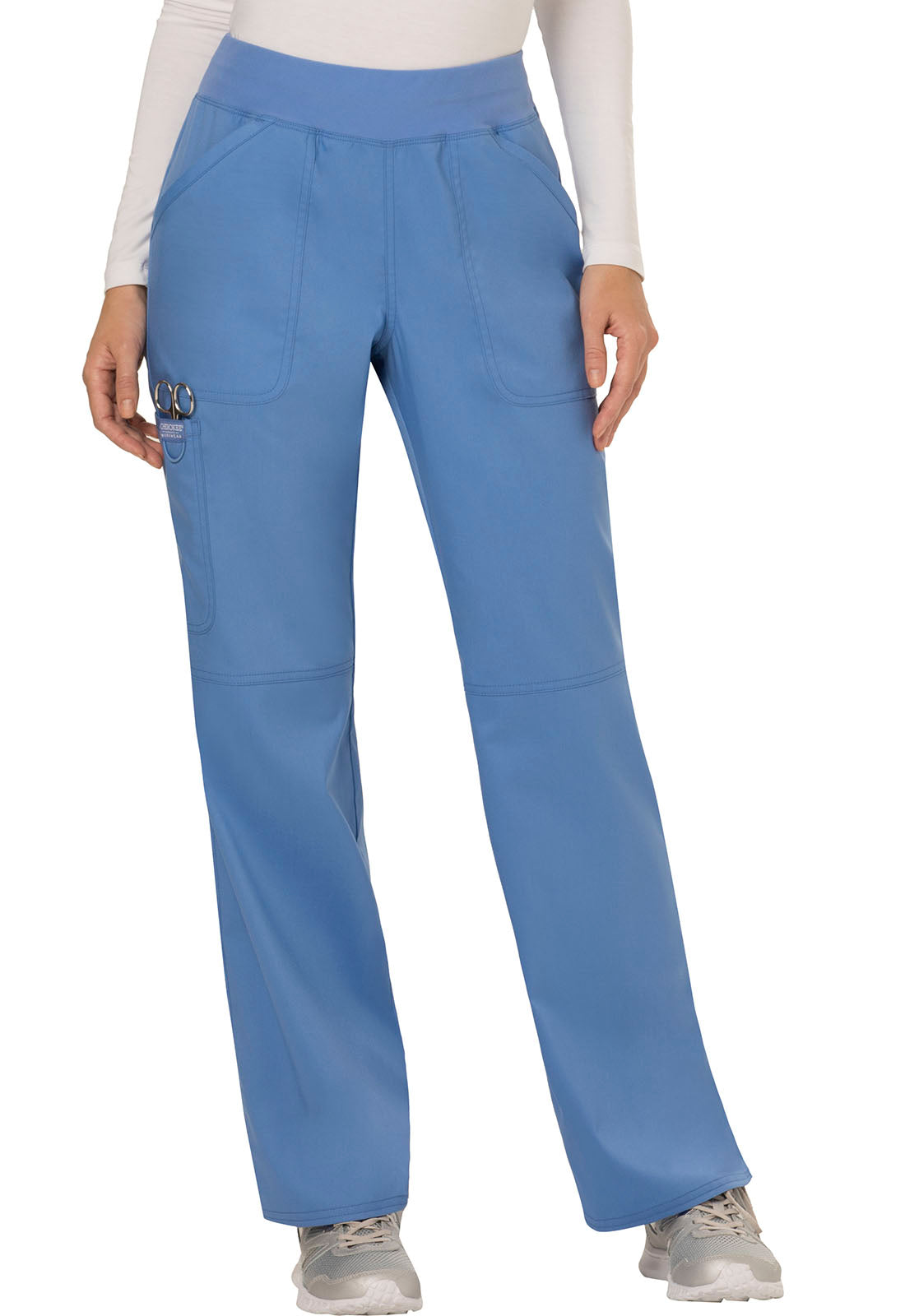 WW110 Women's Mid Rise Straight Leg Pull-on Pant