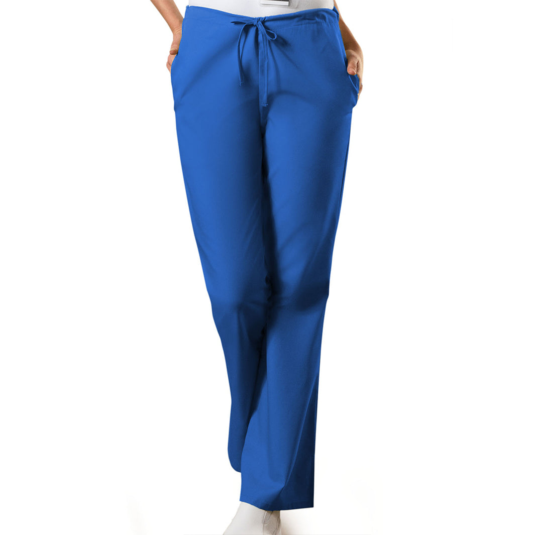 4101 Women's Natural Rise Flare Leg Drawstring Pant